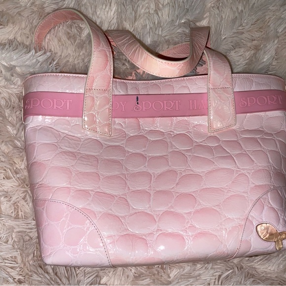 Chopard Vintage Pink Happy Sport Fish Tote Bag With DUSTBAG - Picture 9 of 16